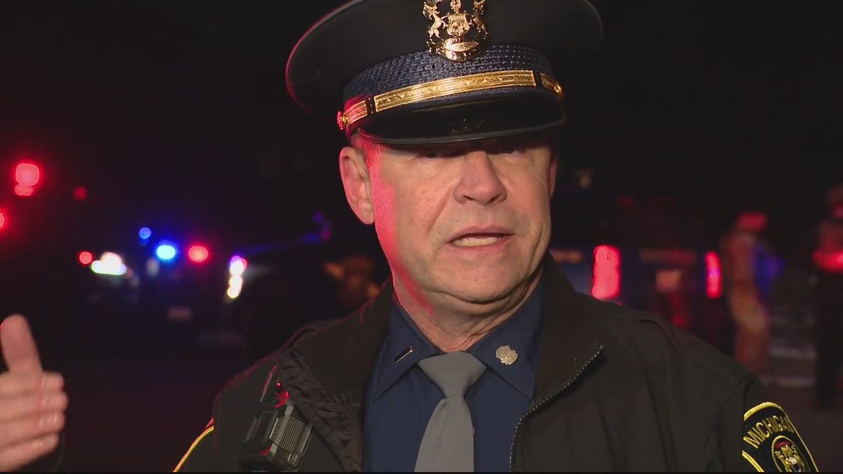 Armed suspect shot to death by Michigan State Police after he fired on troopers, chopper